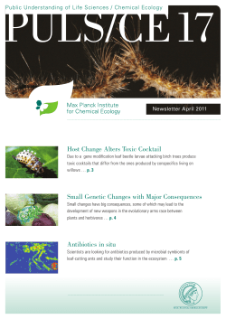 Small Genetic Changes with Major Consequences Host Change
