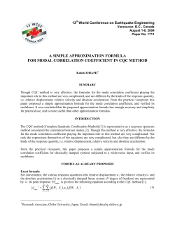 A Simple Approximation Formula for Modal Correlation Coefficient in