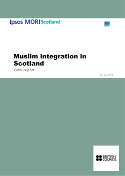 Muslims in Scotland - European Commission