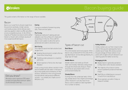 Bacon buying guide