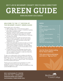 McHenry County Green Guide