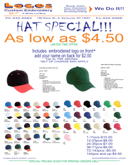 hat special!!! - Son of a Stitch Logos Plus