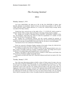 Monday, January 2, 1911 - Fulton County Public Library