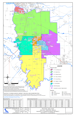 0 1.5 3 0.75 Scale in Miles - Manteca Unified School District