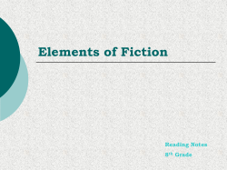 Elements of Fiction