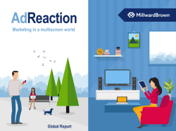 AdReaction - Kantar Millward Brown