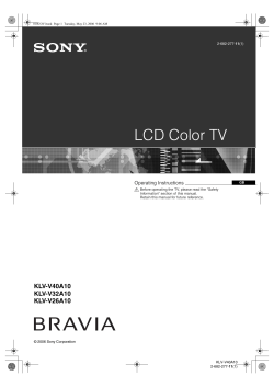 LCD Color TV