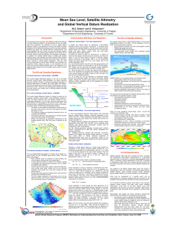 Mean Sea Level, Satellite Altimetry and Global Vertical Datum