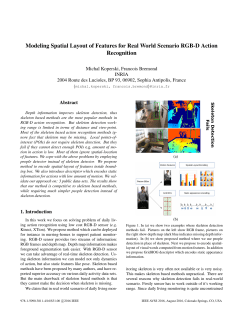 Modeling Spatial Layout of Features for Real World Scenario RGB