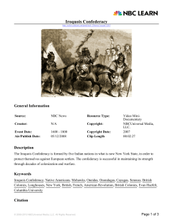 Iroquois Confederacy