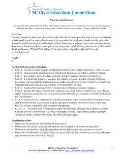 American Abolitionists - Database of K