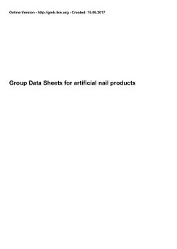 artificial nail products