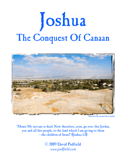 Joshua: The Conquest of Canaan