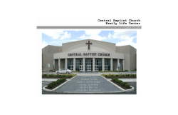 Central Baptist Church Family Life Center