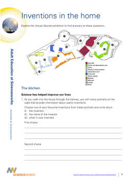 Activities for adult students at Scienceworks