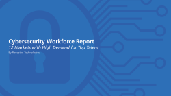 Cybersecurity Workforce Report