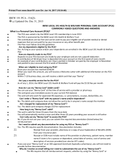 IBEW 191 PCA - IBEW Local 191