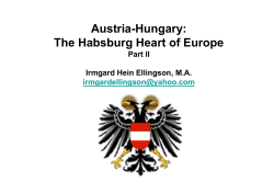 Austria-Hungary: The Habsburg Heart of Europe