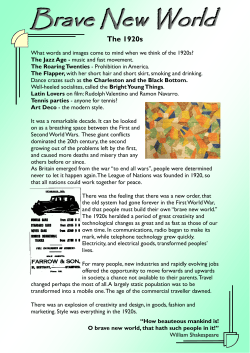 Adobe PDF - Brave New World, The 1920s