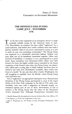 the pennsylvania flying 1776