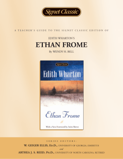 Ethan Frome TG - Penguin Books USA
