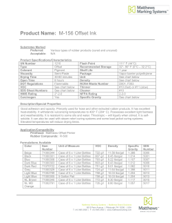 Product Name: M-156 Offset Ink