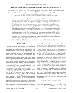 Phonon-activated electron-stimulated desorption of halogens from