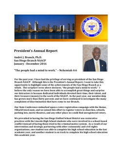 President`s Annual Report