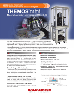 THEMOS mini Thermal emission microscope C10614-02