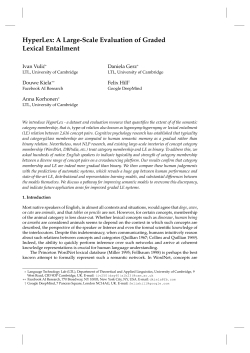 HyperLex: A Large-Scale Evaluation of Graded Lexical Entailment