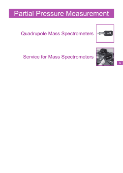 Partial Pressure Measurement