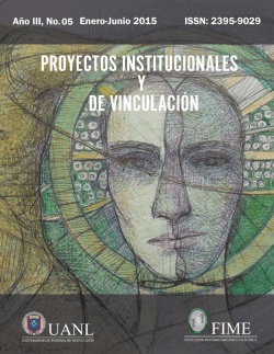 A&ntilde;o III, No. 05 Enero-Junio 2015 ISSN: 2395