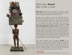 Alison Saar | Breach Sept. 17&ndash;Dec. 17, 2016