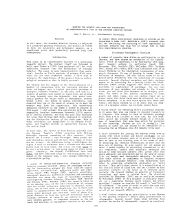 KEEPING THE MONKEYS AWAY FROM THE TYPEWRITERS: AN