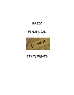 basic financial statements