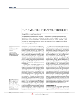 Tn7: SMARTER THAN WE THOUGHT