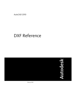 AutoCAD 2010 DXF Reference