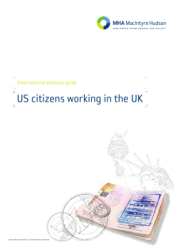 US citizens working in the UK