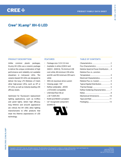 XLamp XH-G LED