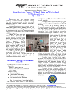 Mississippi Office of the State Auditor