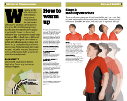 how to warm up
