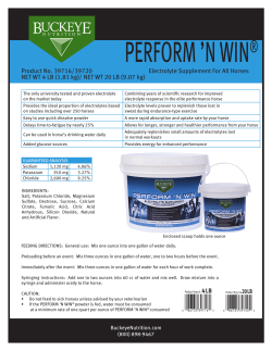 perform `n win - Buckeye Nutrition
