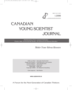this PDF file - Journal of Student Science and Technology