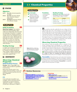 2.3 Chemical Properties