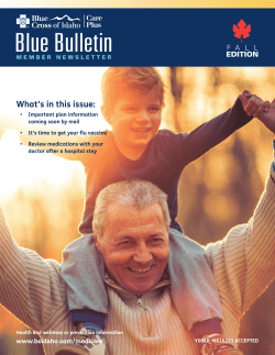 Fall 2016 - Blue Cross of Idaho