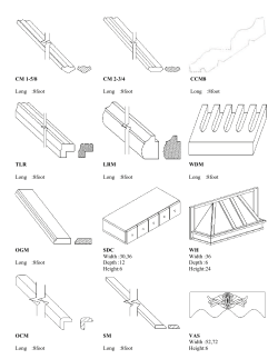 CM 1-5/8 Long :8foot CM 2-3/4 Long :8foot CCM8 Long :8foot TLR
