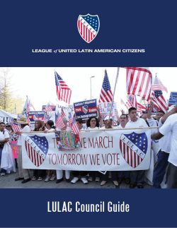 LULAC Council Guide