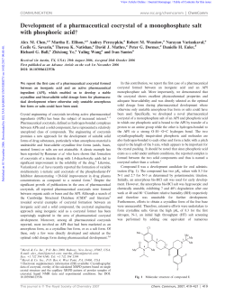 Development of a pharmaceutical cocrystal of a monophosphate salt