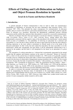 complete paper - Cascadilla Proceedings Project