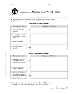 America as a World Power